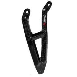Patte de fixation Akrapovic P-MBK10SO2 Carbone pour Kawasaki Ninja ZX10R 2019 et +