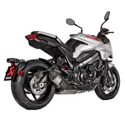Silencieux Slip-On Akrapovic Titane homologué pour Suzuki GSXS1000 et GSXS950F 15-20, Katana 19-20 