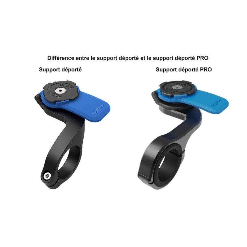 Support Guidon Vélo Déporté Out Front Mount Quad Lock moto :  , support de moto