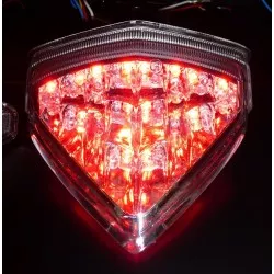 Feu à LED blanc Ermax, clignotants intégrés, pour Honda CBR 600 F 2011-2013