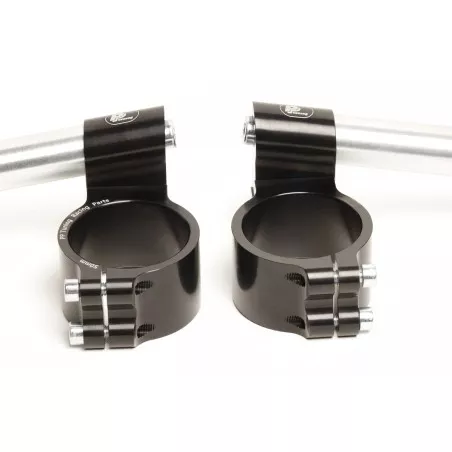 Demi-guidon Rehaussés PP Tuning Ø 37 à 55mm , type R, noir