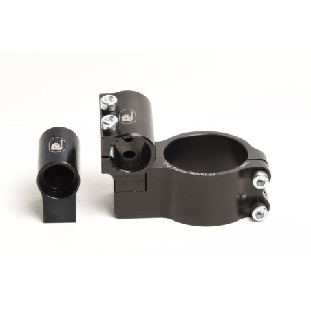 Demi-guidon Rehaussés PP Tuning à angle d’inclinaison réglable, Ø 37 à 55mm , type RAG, noir