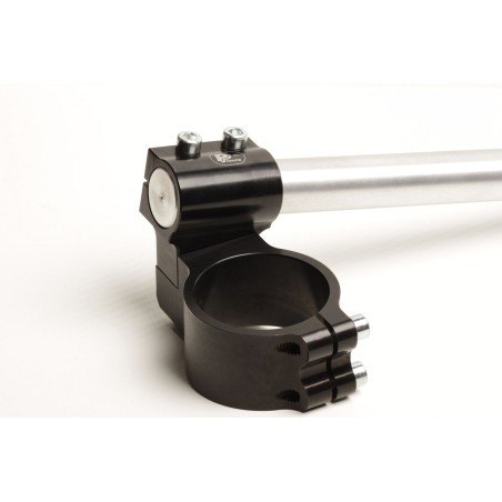 Demi-guidon Rehaussés PP Tuning à angle d’inclinaison réglable, Ø 37 à 55mm , type RAG, noir