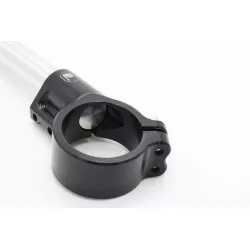 Demi-guidon PP Tuning Ø 50, 52 et 55mm, à angle d’inclinaison réglable décalage 12mm , type AGO, noir