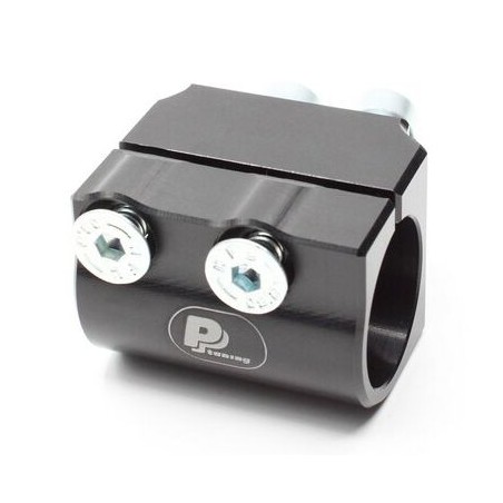 Rehausse de rechange (+28mm) inclinaison variable relevée, pour demi-guidons PP Tuning noir
