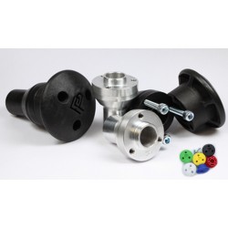 Tampons de protection PP Tuning, différentes couleurs, pour Kawasaki ZX10R 2011-2017