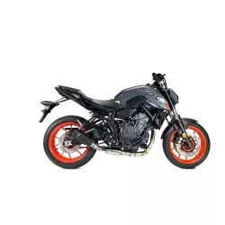 Ligne d'échappement IXRACE MK2 black édition - Yamaha MT07 2021 et +