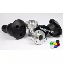 Tampons de protection PP Tuning, différentes couleurs, pour Aprilia RSV4 2009-2012