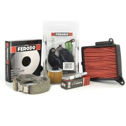 Ferodo - Kit entretien pour Kymco Agility Carry 125 - 2011/2016