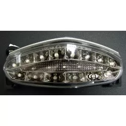 Feu à LED blanc Ermax, clignotants intégrés pour Kawasaki ER-6N ET ER-6F 2009-2011