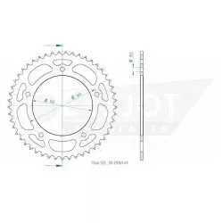Esjot - Esjot - couronne - 525 - 49 dents
