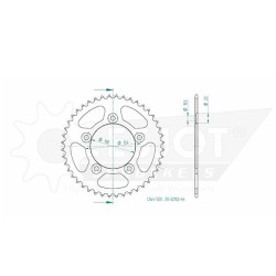 Esjot - Esjot - couronne - 520 - 39 dents