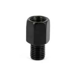 Myra - Adaptateur de Rétroviseur - Noir - Pas femelle à droite 8mm / pas mâle à droite