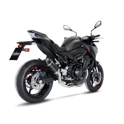 Tube collecteur suppresseur de catalyseur non homologué 80014 pour échappement LeoVince et origine sur Kawasaki Z900 (full) 2020