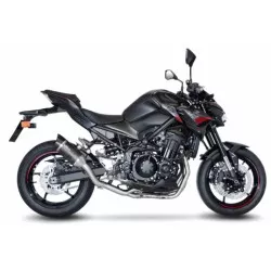 Tube collecteur suppresseur de catalyseur non homologué 80014 pour échappement LeoVince et origine sur Kawasaki Z900 (full) 2020