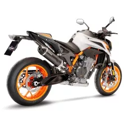 Silencieux Slip-On LeoVince LV ONE EVO carbone KTM 790 Duke / L A2 18 et +, 890 Duke / L A2 20-23