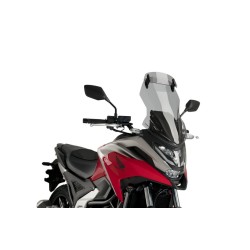 Bulle PUIG Touring Pour Honda NC750X 2014 - Couleur Fumée Foncée, Référence 5992F, Neuf Sous Garantie