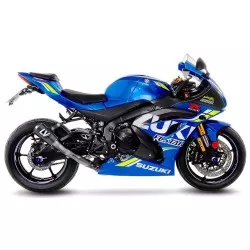 Échappement silencieux Slip-On LeoVince LV-10 Carbone pour Suzuki GSXR1000 2017 et +