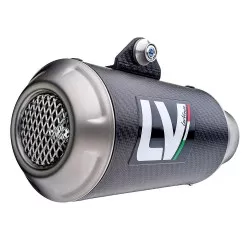 Échappement silencieux Slip-On LeoVince LV-10 Carbone pour Suzuki GSXR1000 2017 et +