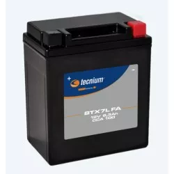 Batterie TECNIUM sans entretien activé usine - BTX7L
