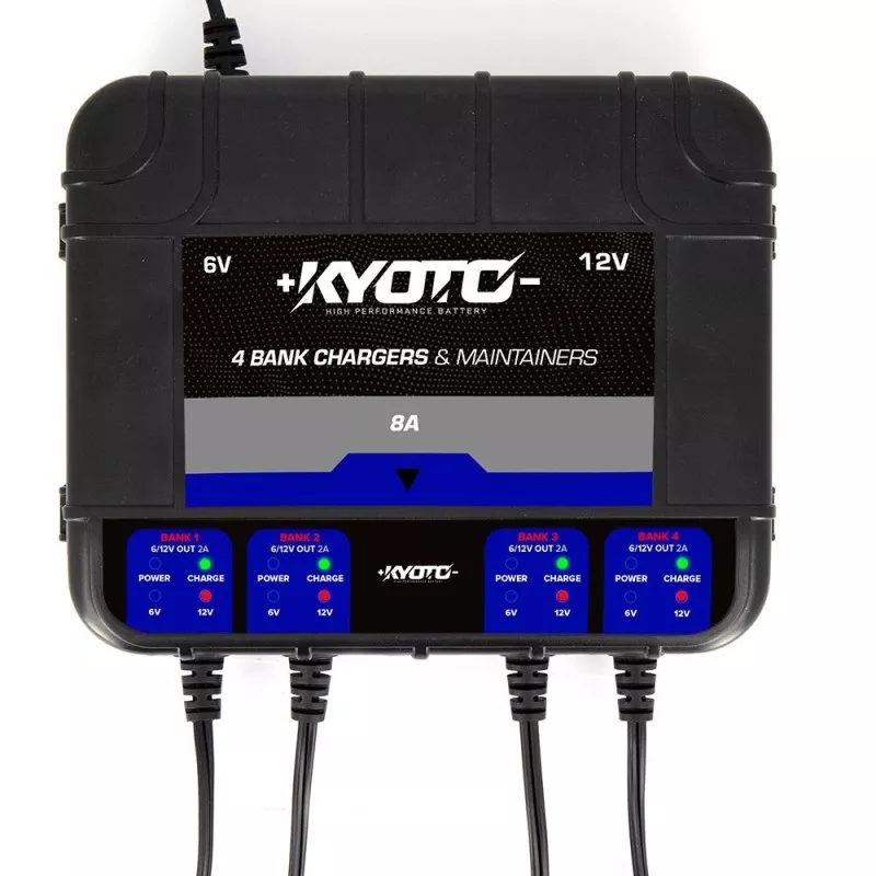 Chargeur de batterie et maintien de charge KYOTO | FK Moto