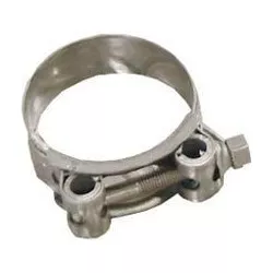 Collier de serrage pour échappement moto