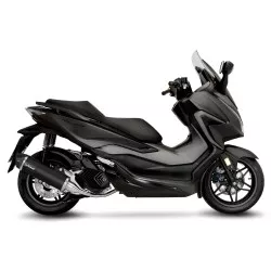 Échappement LeoVince NERO Inox noir pour Honda 125 Forza ABS 2021 et +