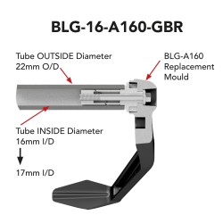 Protection de levier de frein GBRacing avec insert 16mm