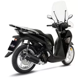 Échappement LeoVince NERO Inox noir pour Honda SH125 et SH150 2020 et +