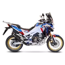Échappement silencieux Slip-On LeoVince LV ONE EVO inox BLACK EDITION pour Honda CRF1100L Africa Twin / Adventure sports / DCT 2