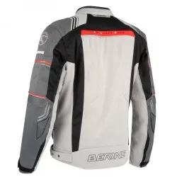 Blouson moto BERING PORTLAND Gris/Noir