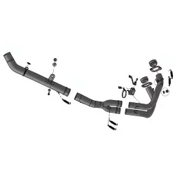 Collecteur racing 80020 pour silencieux origine et LeoVince sur Honda CRF1100L Africa Twin / Adventure sports / DCT 20 et +