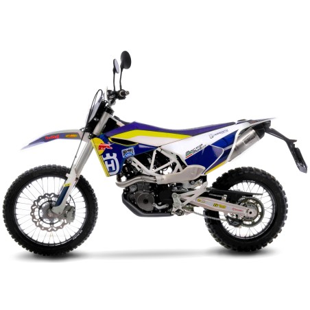 Échappement silencieux Slip-On LeoVince LV ONE EVO inox pour KTM 690 Enduro / SMC / R, Husqvarna 701 Enduro / LR, Supermoto