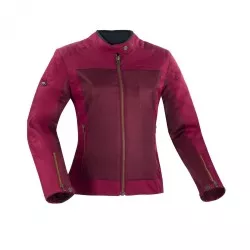 Blouson moto Femme Segura LADY OSKAR Rouge
