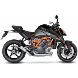 Échappement silencieux Slip-On LeoVince LV-10 inox pour KTM 1290 Super Duke R 2020 et +