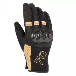 Gants moto Segura LADY RUSSEL Noir/Beige