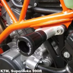 Barre de remplacement de protection de cadre bas GBRacing KTM 950 Supermoto 20052006