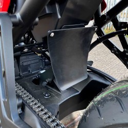Protection cache amortisseur arrière noir pour Yamaha Tracer 9 / GT 2021 et +