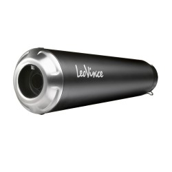 Échappement silencieux Slip-On LeoVince GP ONE Inox pour Husqvarna 125 et 401 Svartpilen / Vitpilen 