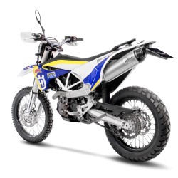 Échappement silencieux Slip-On LeoVince LV ONE EVO inox pour Husqvarna 701 Supermoto, 701 Enduro / LR 2017 et +
