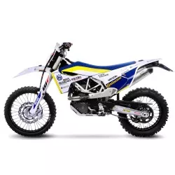 Échappement ligne complète Leovince LV ONE EVO inox cache carbone pour Husqvarna 701 Supermoto, 701 Enduro / LR 2017 et +