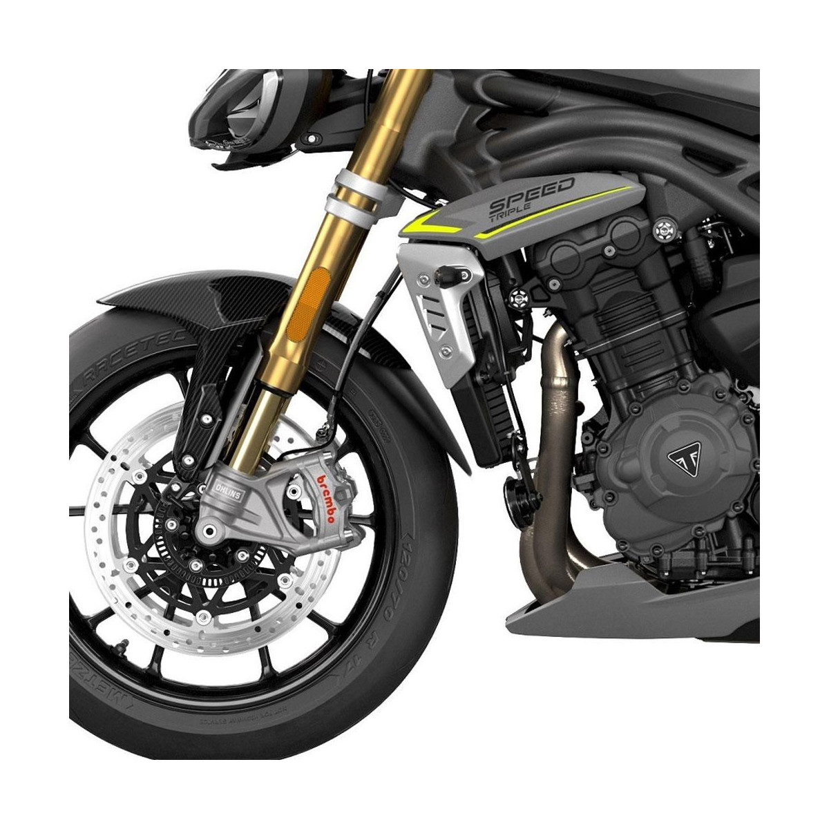 Plaque d'extension de garde-boue pour moto TRIUMPH