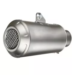 Échappement silencieux Slip-On LeoVince universel LV-10 Racing inox, Ø 54