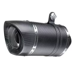 Échappement silencieux Slip-On LeoVince universel LV PRO Carbone, Ø 50
