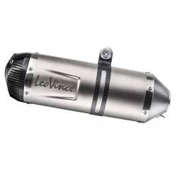 Échappement silencieux Slip-On LeoVince universel LV ONE EVO Racing inox, Ø 54