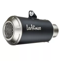 Échappement silencieux Slip-On LeoVince LV-10 inox BLACK EDITION pour Suzuki GSXS 950 et GSXS 1000 / GT 2021 et +