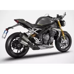 Silencieux homologué ZARD pour Triumph Speed Triple 1200 RS 2021 et +