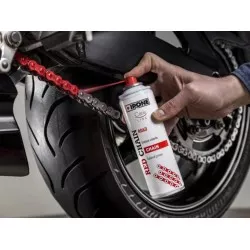 Ipone - Graisse chaîne moto RED CHAIN ROAD 250ml ROUGE