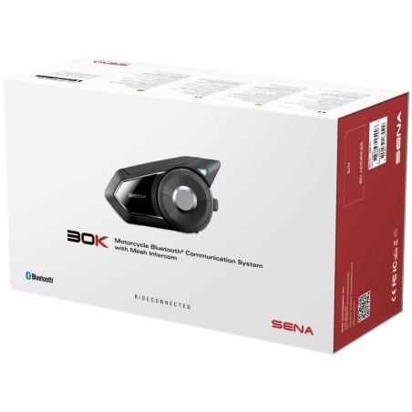 Intercom moto SENA 30K (pack solo ou duo)