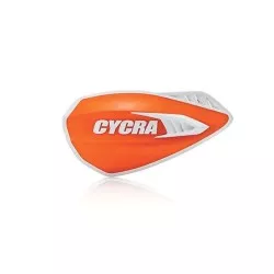 Cycra - Protège-Main CYCLONE - Orange/Blanc